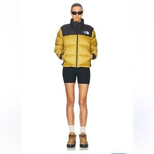 The North Face women’s 96 Retro Nuptse jacket amber green black X-Small New